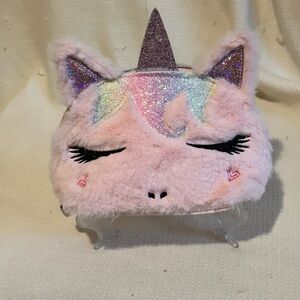 Omg Accessories Pink Unicorn Cosmetic Bag